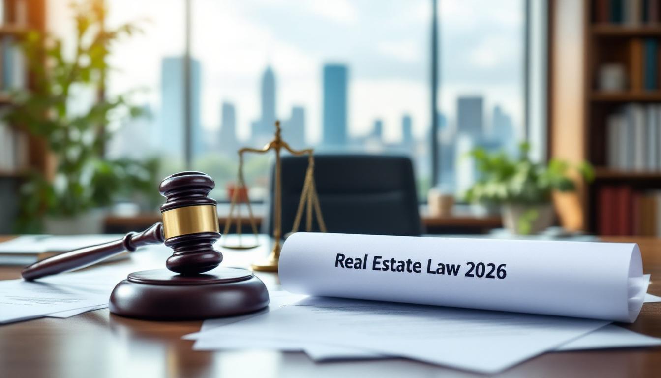 Les principales lois sur le droit immobilier à surveiller en 2026