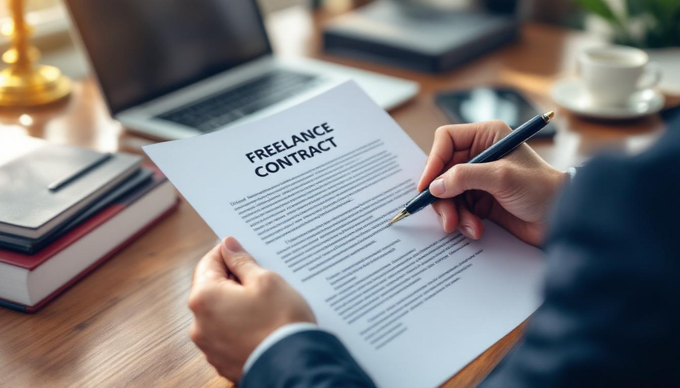 Contrats freelance : les pièges juridiques à éviter absolument